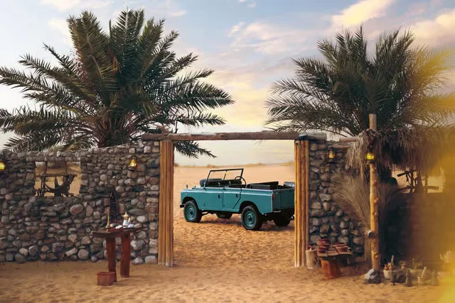 Dubai Heritage Desert Safari by Vintage Land Rover with Dinner in Dubai — experience image 19 of 26
