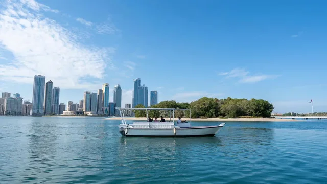Sharjah Private Abra Boat Tour on Khalid Lagoon experience in Sharjah