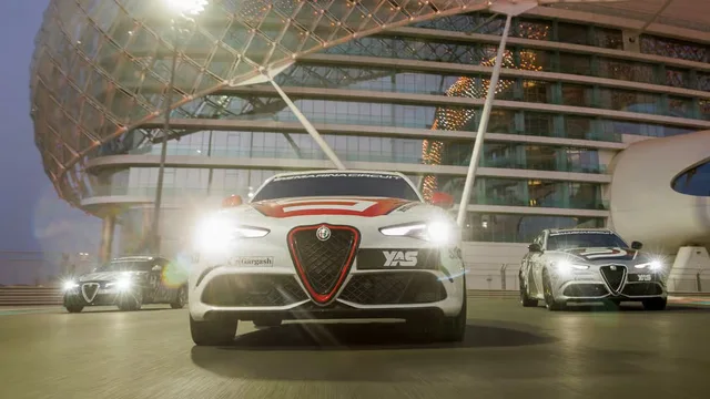 Yas Marina Giulia Quadrifoglio: Driving or Passenger Ride in Abu Dhabi — experience image 3 of 5