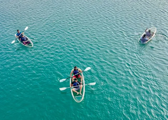 Clear Kayaking Dubai with Burj Khalifa Skyline Views in Dubai — experience image 3 of 11