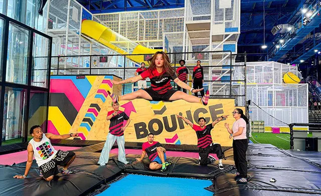 BOUNCE Abu Dhabi Marina Mall: One-Hour Jumping Ticket in Abu Dhabi — experience image 3 of 7