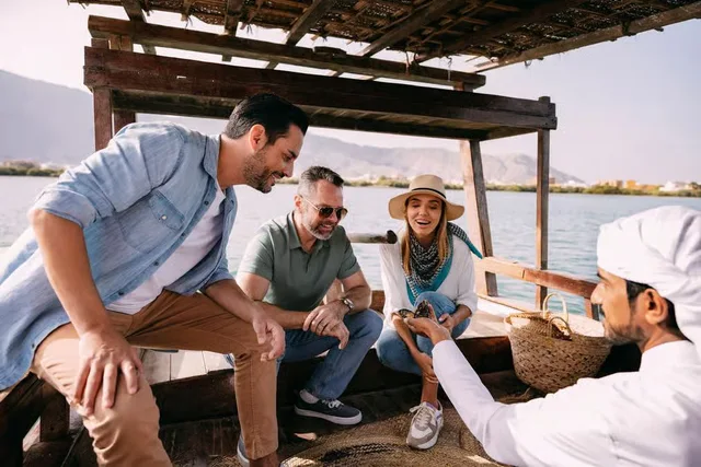 Suwaidi Pearls Tour Ras Al Khaimah: Boat Ride & Pearl Farm experience in Ras Al-Khaimah